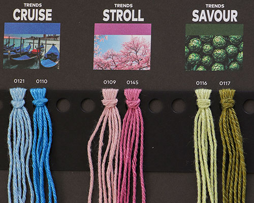 Nuancier WoolAddicts by Lang Yarns Sweet 3