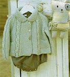 Laine DMC Woolly - Modèle Manteau enfant